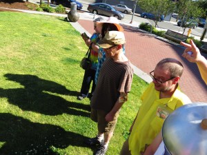 So we studied our collective shadows, and started to sing.